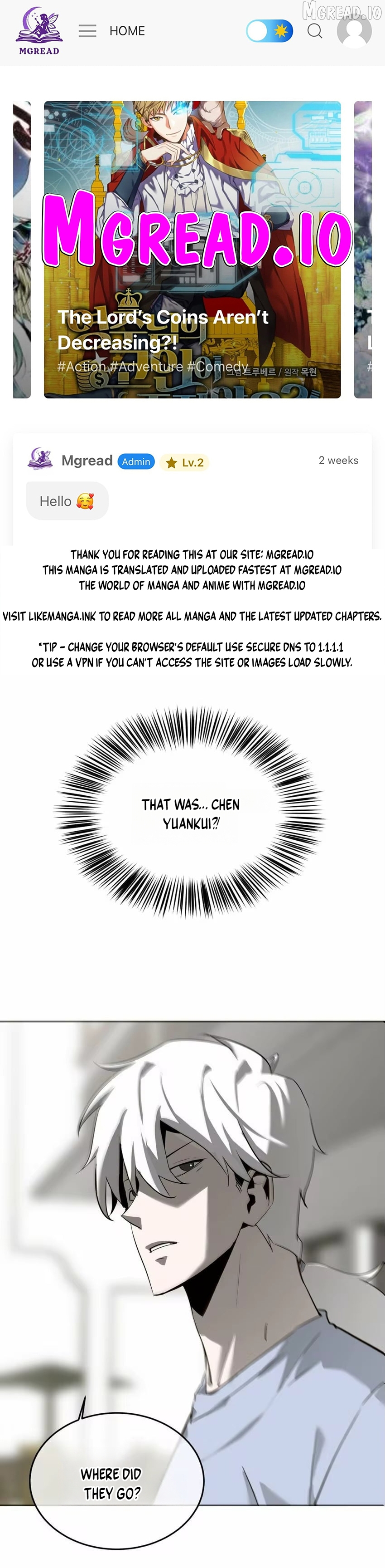 Spectres Chapter 37  - page 1